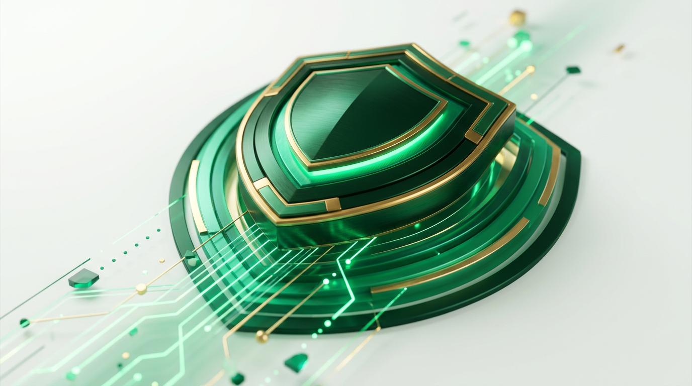 Mãos digitais interligadas, representando segurança em ambientes virtuais de fintechs.