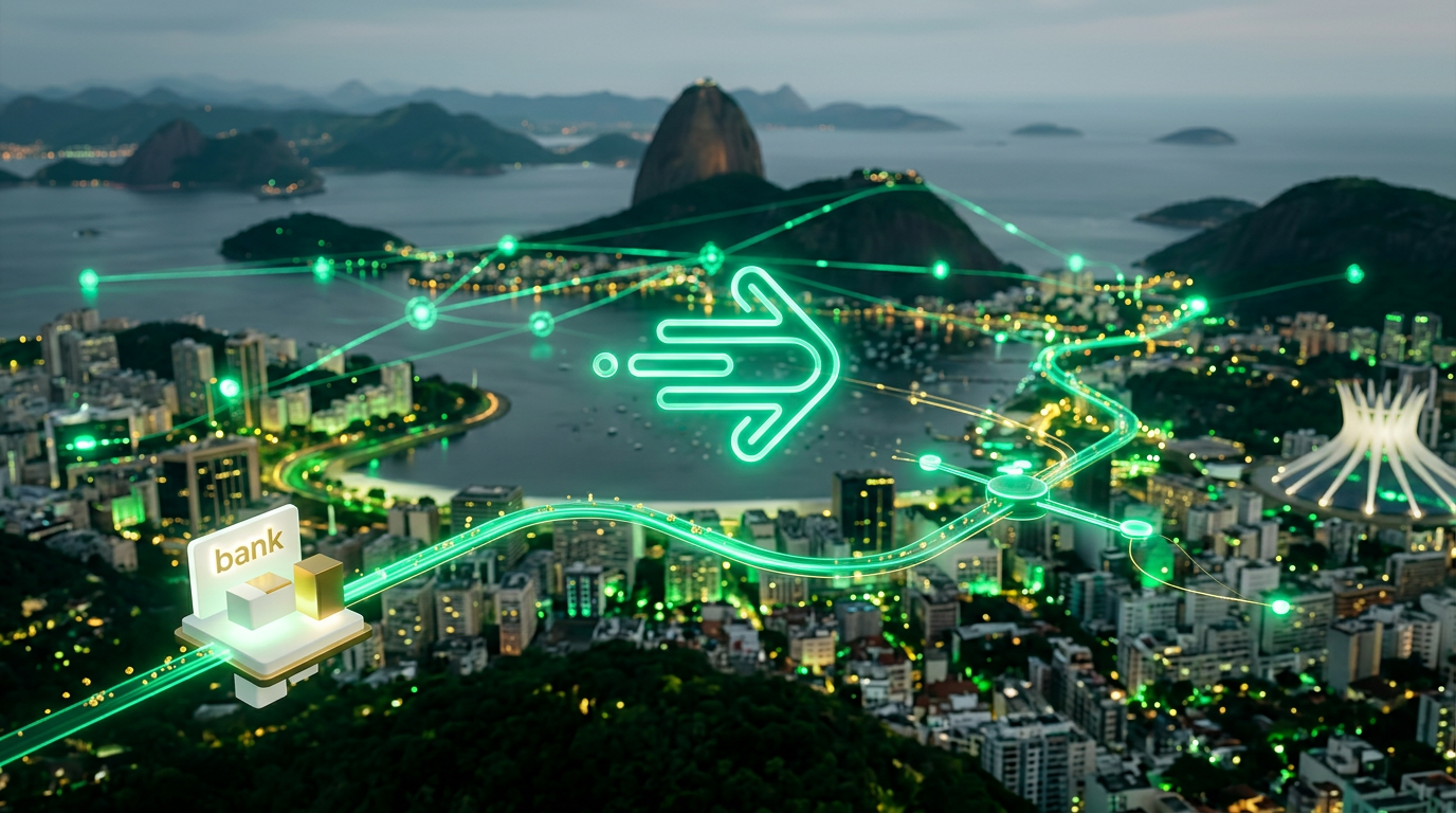 Comparativo entre integração direta de API Pix e integração via Banking as a Service (BaaS).