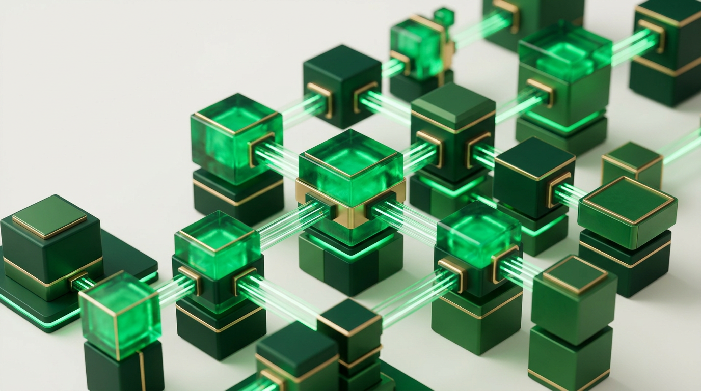 Visão estratégica de um líder pensando em inovações financeiras para sua empresa, com gráficos e representações de tecnologia ao fundo.