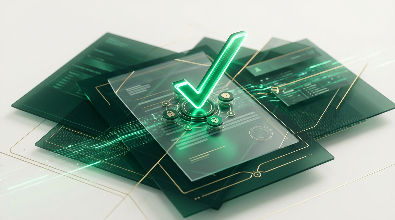 Pessoa utilizando um smartphone para realizar um processo de KYC digital com elementos de segurança e agilidade.